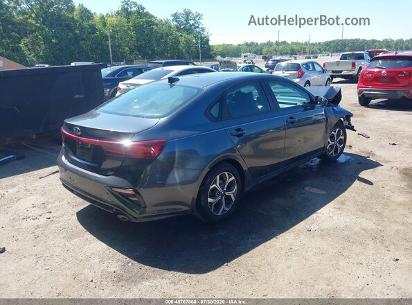 3KPF24AD6LE146296 2020 KIA FORTE Blue Задня права чверть