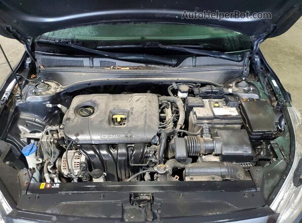 3KPF24AD6LE159128 2020 KIA FORTE Gray Սալոնի հետևի տեսք