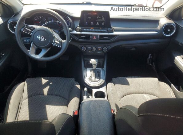 3KPF24AD6LE198513 2020 KIA FORTE Black Widok deski rozdzielczej