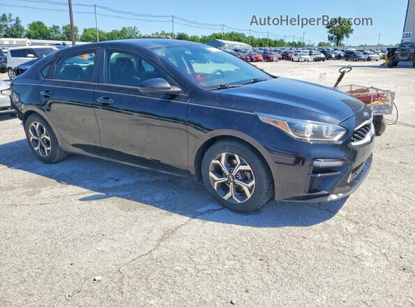 3KPF24AD6LE198513 2020 KIA FORTE Black Przód prawy