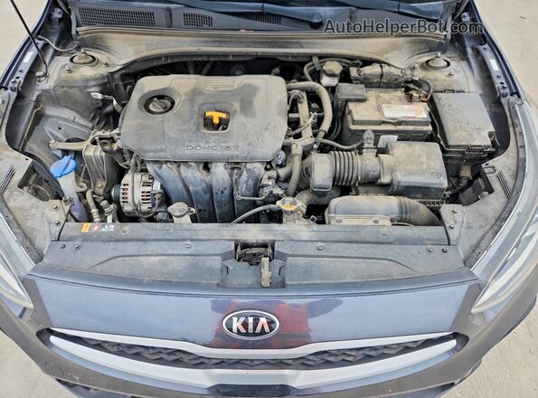 3KPF24AD6LE201247 2020 KIA FORTE Серый Вид задней части салона