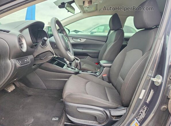 3KPF24AD6LE201247 2020 KIA FORTE Серый Вид салона спереди