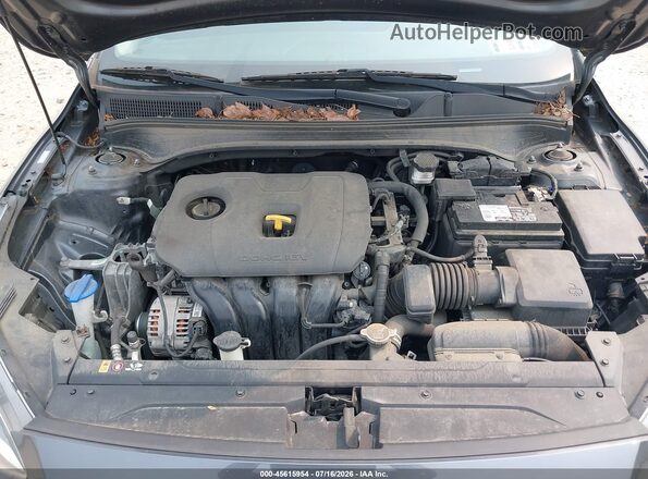 3KPF24AD6LE242283 2020 KIA FORTE Gray უკანა ხედი