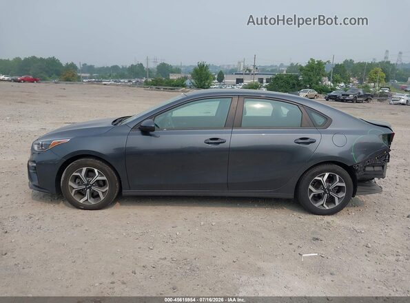 3KPF24AD6LE242283 2020 KIA FORTE Gray უკანა სალონის ხედი