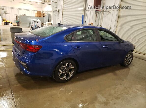 3KPF24AD6LE257382 2020 KIA FORTE Blue Հետևի աջ