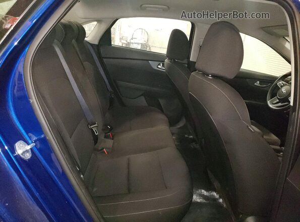 3KPF24AD6LE257382 2020 KIA FORTE Blue Հետևի նստատեղերի տեսք