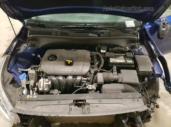 3KPF24AD6LE257382 2020 KIA FORTE Blue Սալոնի հետևի տեսք