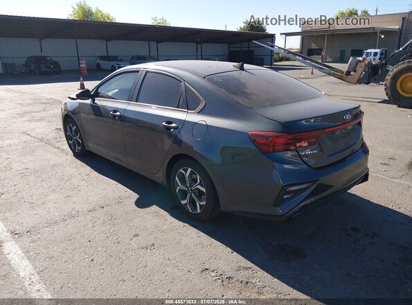 3KPF24AD6ME267895 2021 KIA FORTE Gray Задня ліва чверть