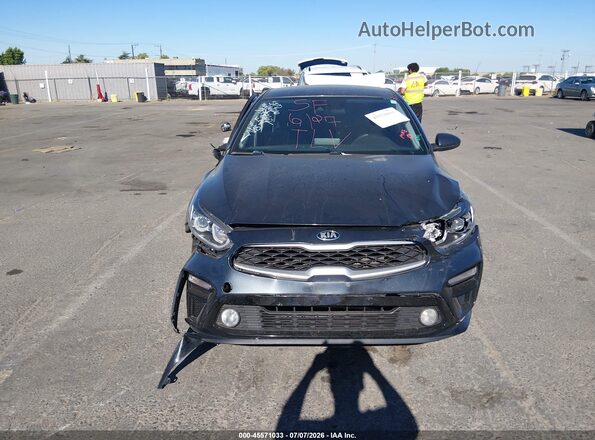 3KPF24AD6ME267895 2021 KIA FORTE Gray Вид задньої частини салону