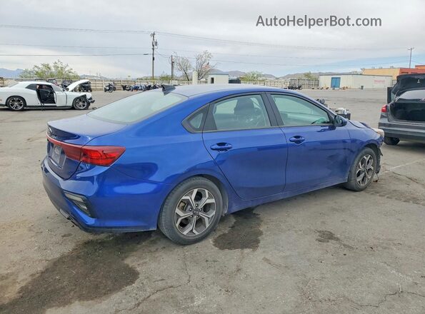 3KPF24AD6ME310521 2021 KIA FORTE Blue უკანა მარჯვენა