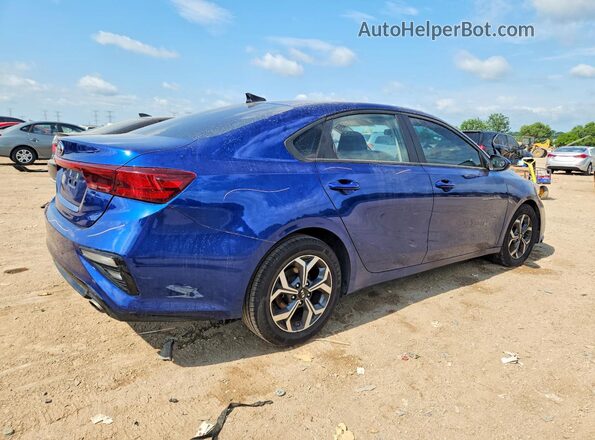 3KPF24AD6ME325231 2021 KIA FORTE Blue Հետևի աջ