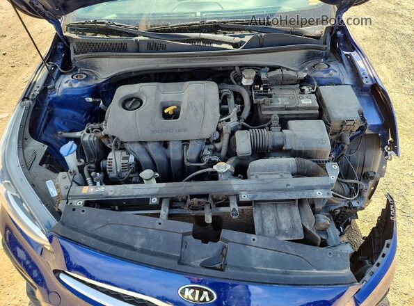 3KPF24AD6ME325231 2021 KIA FORTE Blue Սալոնի հետևի տեսք