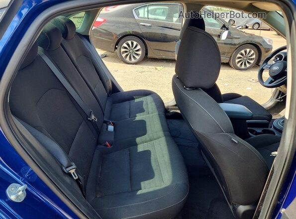 3KPF24AD6ME325231 2021 KIA FORTE Blue Հետևի նստատեղերի տեսք