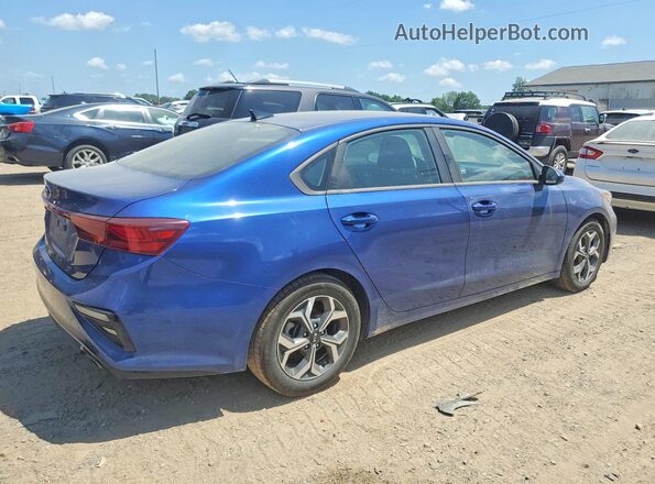 3KPF24AD6ME385736 2021 KIA FORTE Blue Հետևի աջ