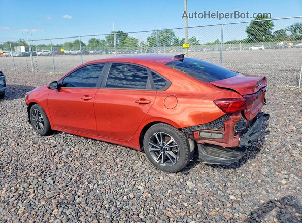 3KPF24AD6NE417358 2022 KIA FORTE Оранжевый Задняя левая четверть
