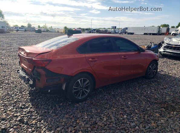 3KPF24AD6NE417358 2022 KIA FORTE Оранжевый Задняя правая четверть