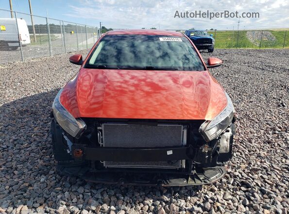 3KPF24AD6NE417358 2022 KIA FORTE Оранжевый Вид спереди
