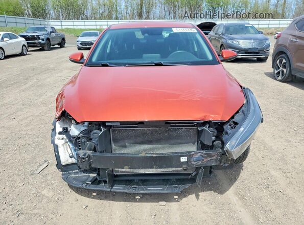 3KPF24AD6NE433897 2022 KIA FORTE Оранжевый Вид спереди
