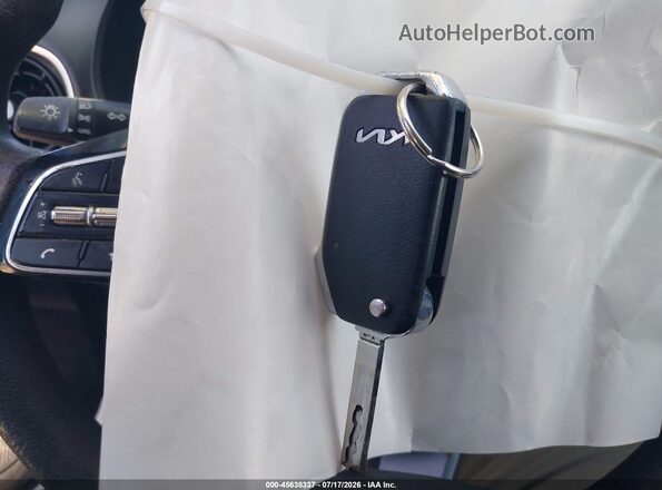 3KPF24AD6NE434841 2022 KIA FORTE Blue Вид панелі приладів