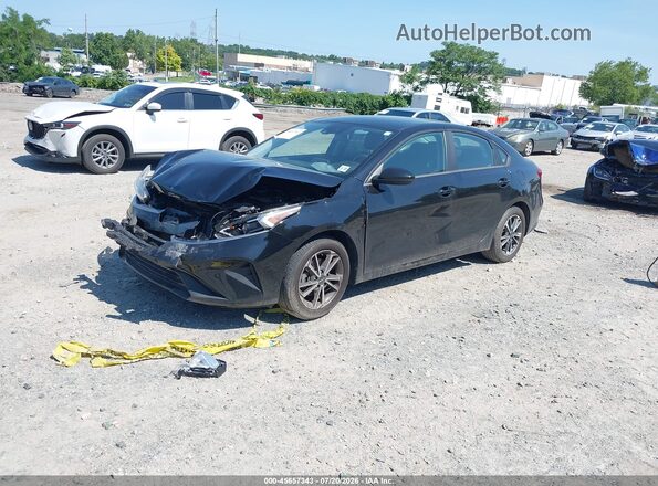 3KPF24AD6NE449873 2022 KIA FORTE Black Front left