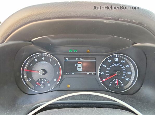 3KPF24AD6NE461408 2022 KIA FORTE Черный Вид щитка приборов