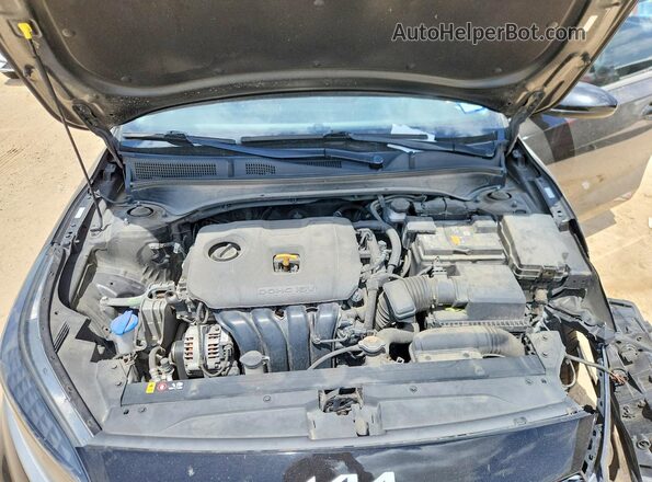 3KPF24AD6NE461408 2022 KIA FORTE Черный Вид задней части салона
