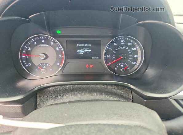 3KPF24AD6PE580952 2023 KIA FORTE Blue ხელსაწყოთა პანელის ხედი