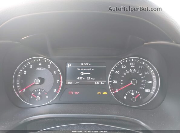 3KPF24AD6RE800786 2024 KIA FORTE Gray Vista de los asientos traseros