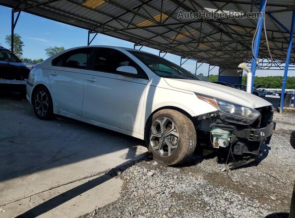 3KPF24AD7KE040471 2019 KIA FORTE White Передня права чверть