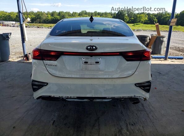 3KPF24AD7KE040471 2019 KIA FORTE White Вид ззаду