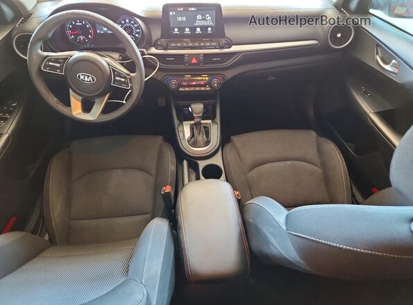 3KPF24AD7KE043127 2019 KIA FORTE Red Առջևի վահանակի տեսք