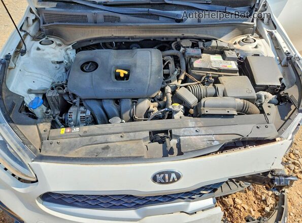 3KPF24AD7KE046433 2019 KIA FORTE Белый Вид задней части салона