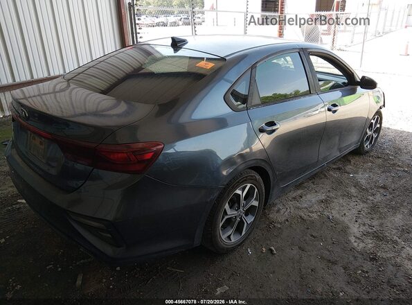 3KPF24AD7KE125939 2019 KIA FORTE Gray Задня права чверть