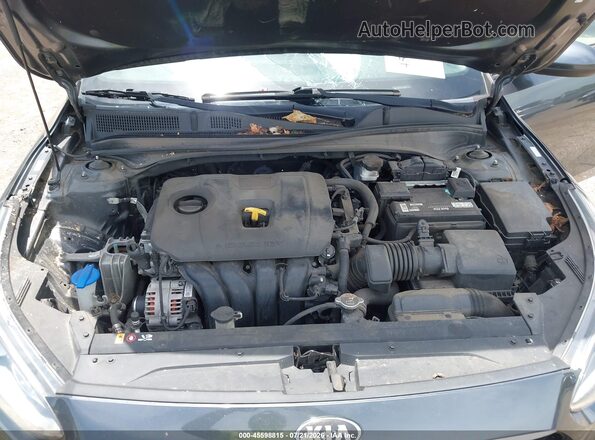 3KPF24AD7LE148932 2020 KIA FORTE Gray უკანა ხედი