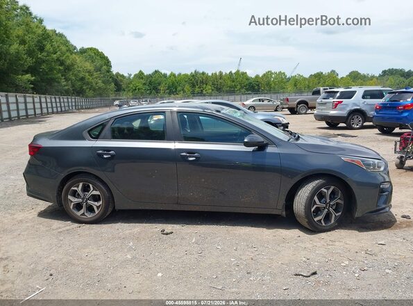 3KPF24AD7LE148932 2020 KIA FORTE Gray უკანა სალონის ხედი