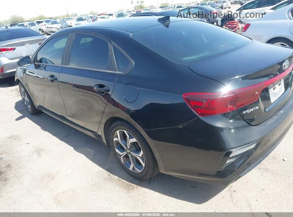 3KPF24AD7LE150583 2020 KIA FORTE Черный Задняя левая четверть