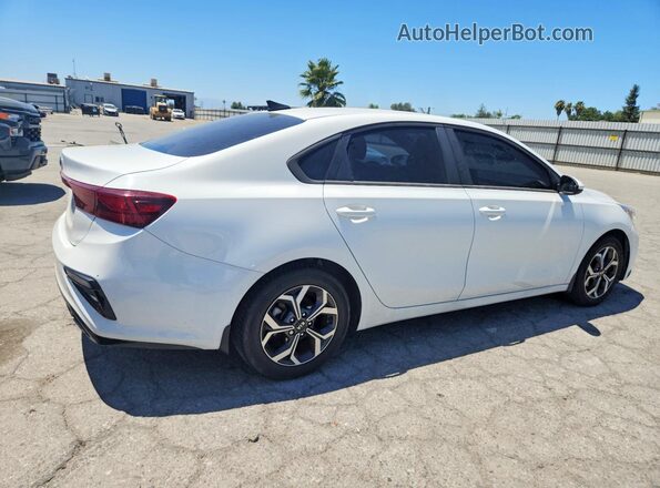3KPF24AD7LE157632 2020 KIA FORTE Белый Задняя правая четверть