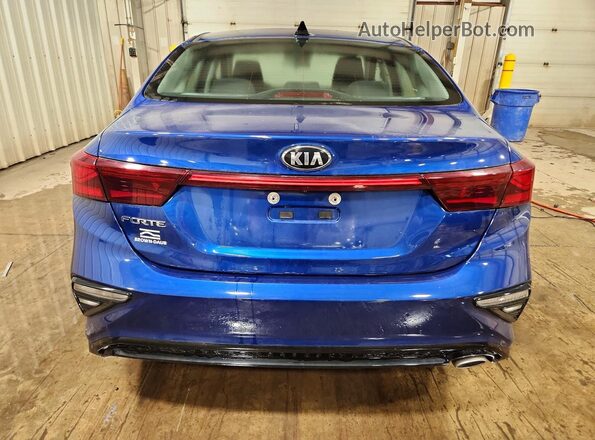 3KPF24AD7LE161809 2020 KIA FORTE Blue Вид ззаду