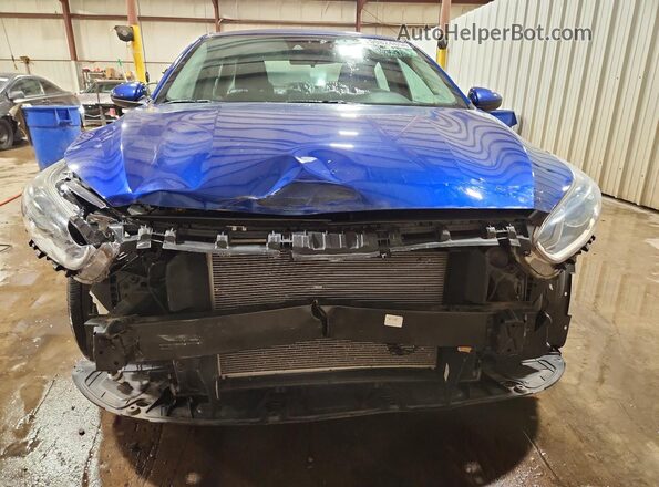 3KPF24AD7LE161809 2020 KIA FORTE Blue Вид спереду