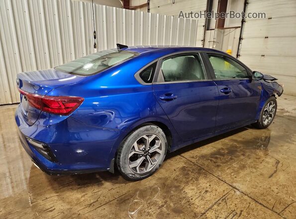 3KPF24AD7LE161809 2020 KIA FORTE Blue Задня права чверть