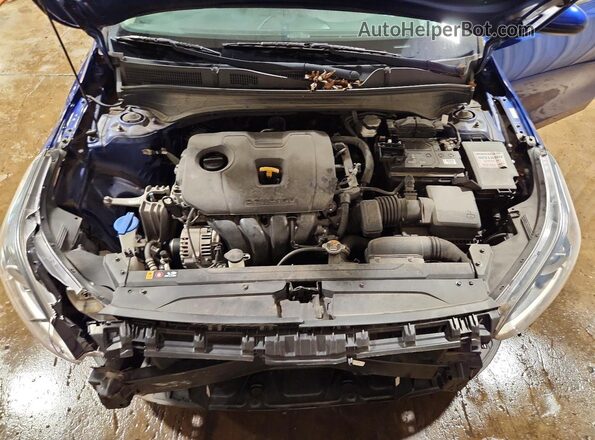 3KPF24AD7LE161809 2020 KIA FORTE Blue Вид задньої частини салону