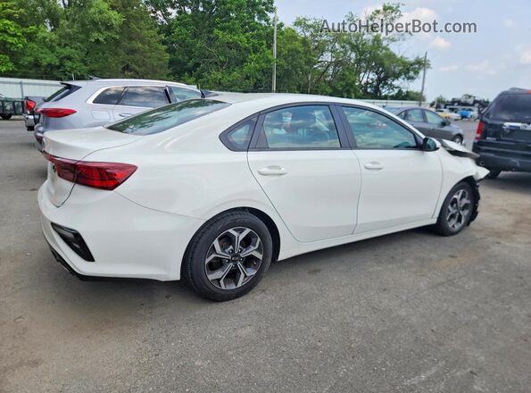 3KPF24AD7LE162989 2020 KIA FORTE White Задня права чверть