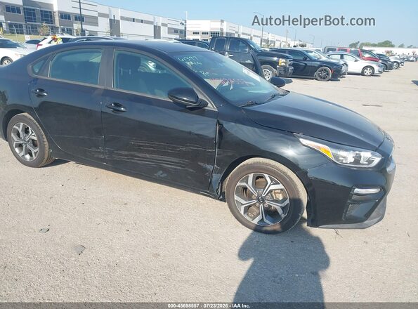 3KPF24AD7LE216209 2020 KIA FORTE Black Front view