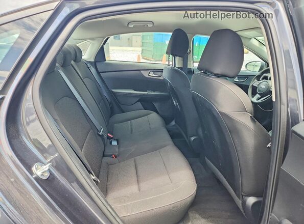 3KPF24AD7LE221314 2020 KIA FORTE Charcoal Вид задніх сидінь
