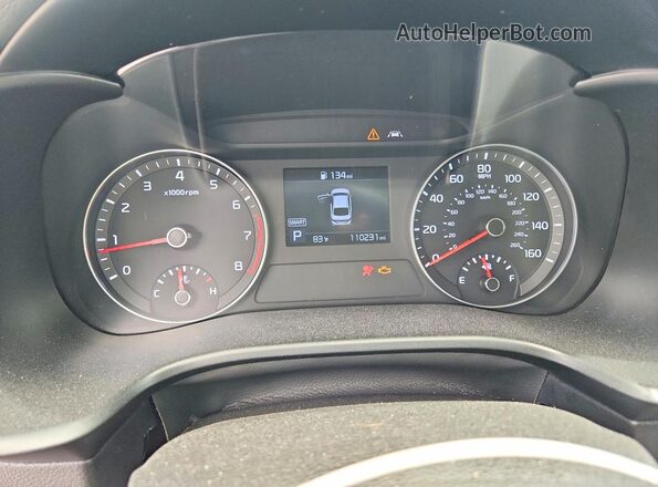 3KPF24AD7LE221314 2020 KIA FORTE Charcoal Вид щитка приладів