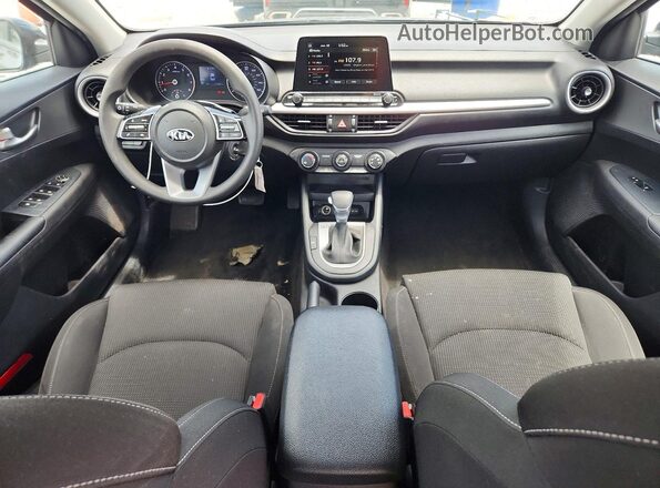 3KPF24AD7LE221314 2020 KIA FORTE Charcoal Вид панелі приладів