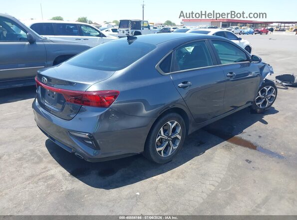 3KPF24AD7LE237545 2020 KIA FORTE Gray Задня права чверть