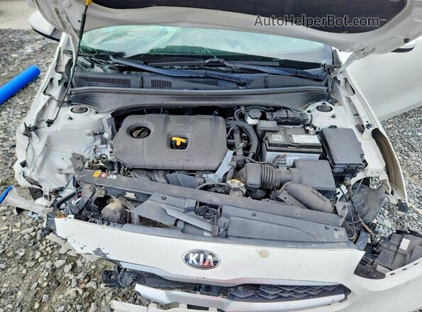 3KPF24AD7LE245080 2020 KIA FORTE White უკანა სალონის ხედი