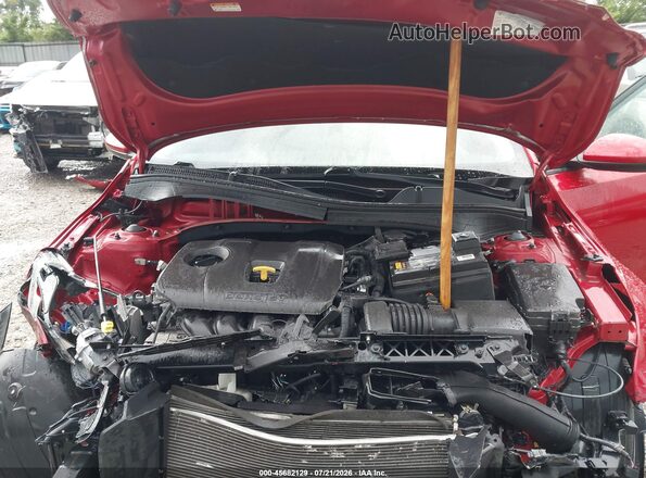 3KPF24AD7LE260937 2020 KIA FORTE Красный Вид сзади