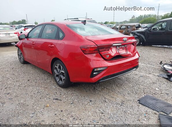 3KPF24AD7LE260937 2020 KIA FORTE Красный Задняя левая четверть
